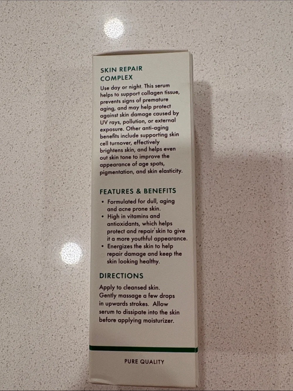 Skin Repair Complex Serum - White